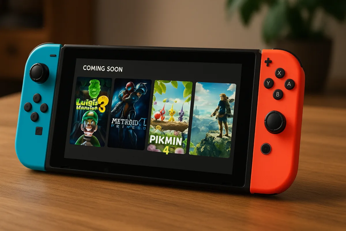 Prossime uscite Nintendo Switch: le novità più attese svelate dagli insider
