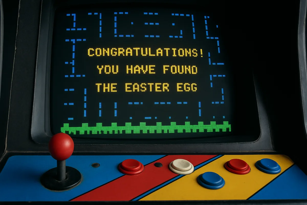 I primi easter egg nascosti nei titoli arcade: dove trovarli ancora oggi e cosa significavano