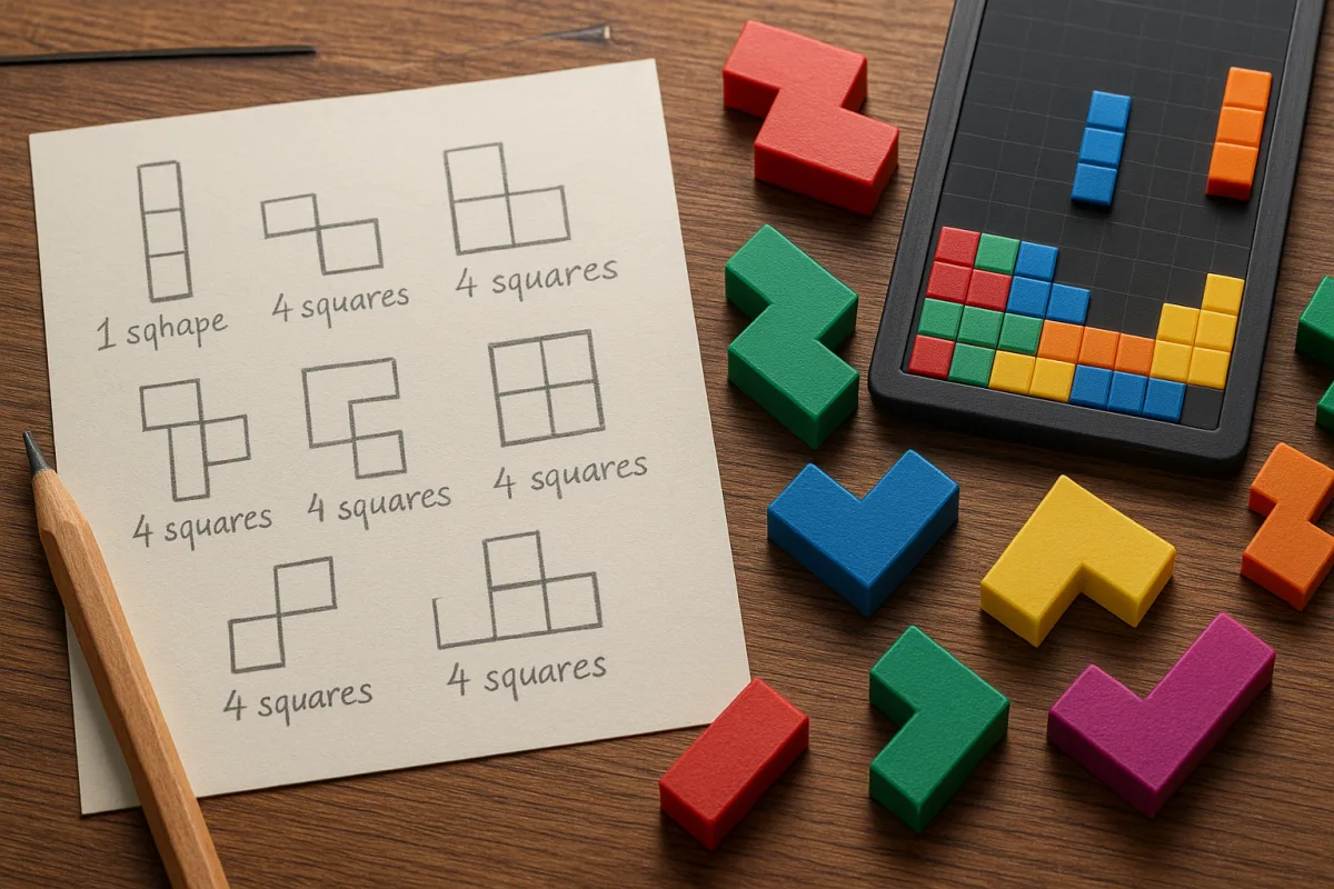 Tetris curiosità poco note: perché i mattoncini hanno proprio quelle forme