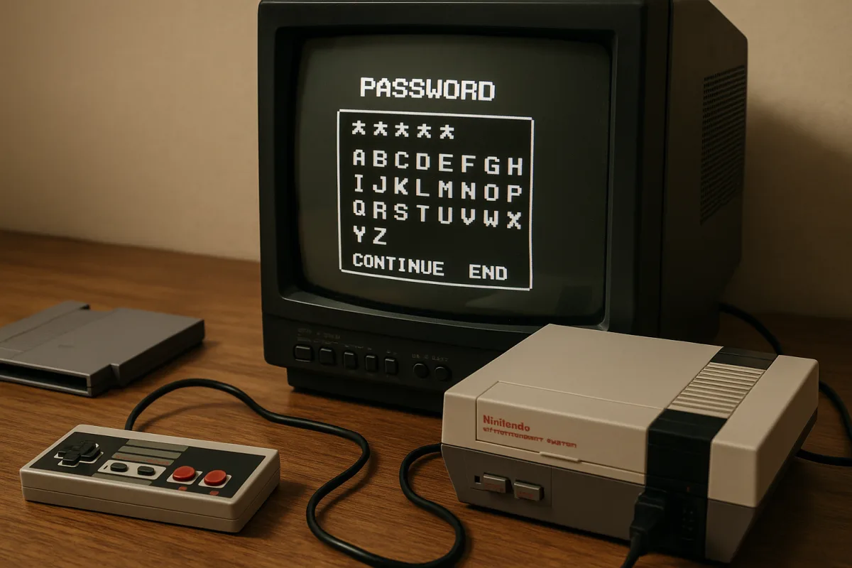 Da dove nasce l’uso delle password nei videogiochi? L’errore storico che ha cambiato tutto