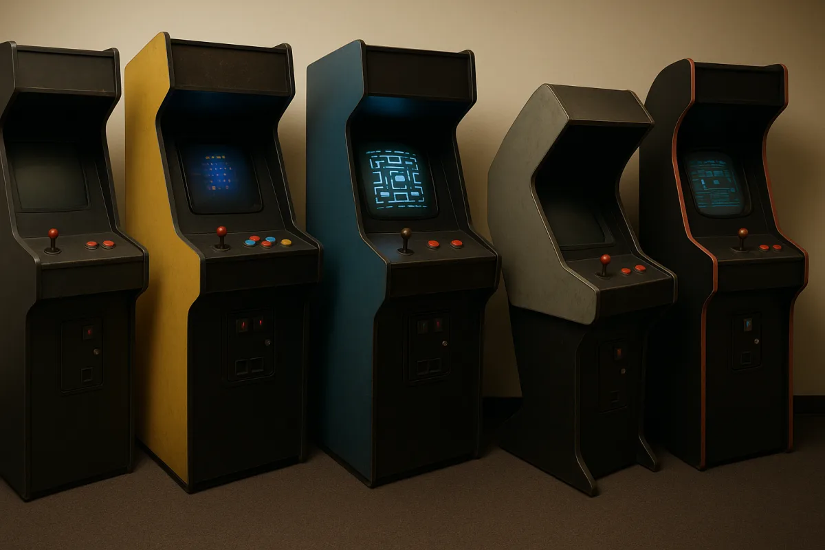 Perché i cabinati arcade avevano design così strani? La ragione concreta per scegliere certe forme
