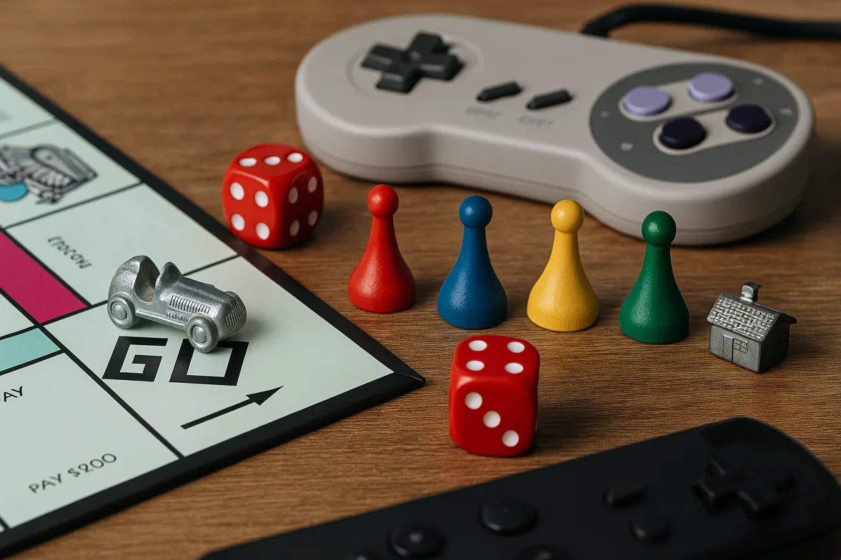 L’influenza dei giochi da tavolo nei primi titoli digitali: aspetti copiati che nessuno nota