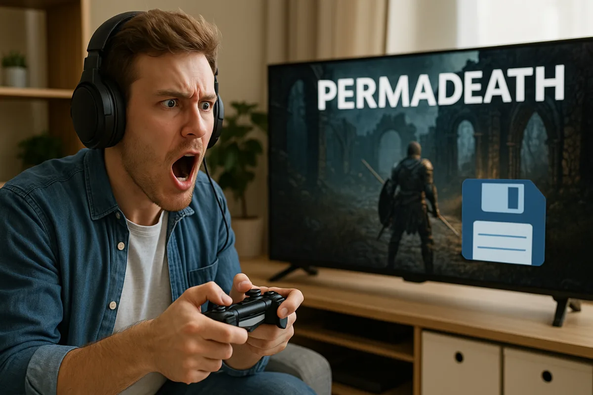 Perché conviene salvare spesso nei giochi con permadeath? Prevenire le perdite irreparabili senza stress